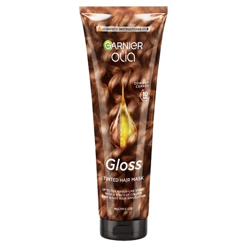 GARNIER OLIA GLOSS COWBOY COPPER Tinted Hair Mask 150ML