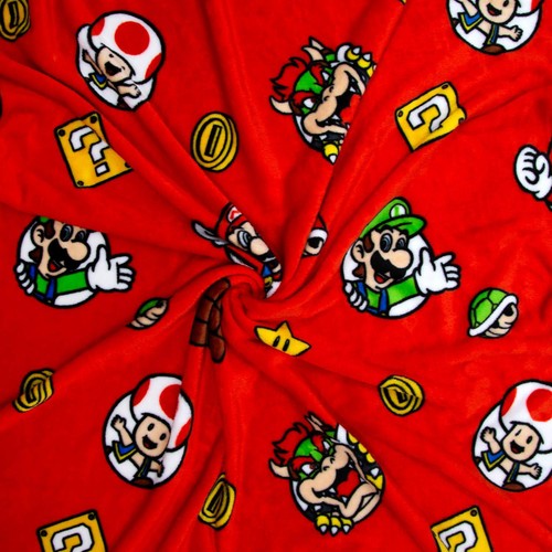 Nintendo Here We Go Again Fleece Blanket thumbnail 3