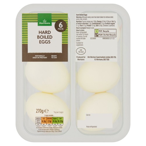 Morrisons Hard Boiled Eggs thumbnail 2