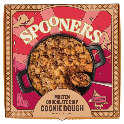Spooners Molten Chocolate Chip Cookie Dough Dessert 250g
