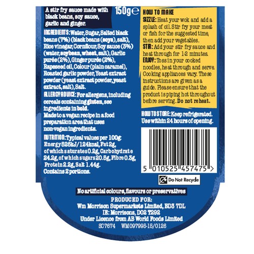 Blue Dragon Black Bean Stir Fry Sauce thumbnail 2