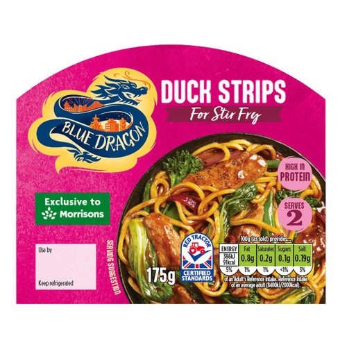 Blue Dragon Duck Strips For Stir Fry