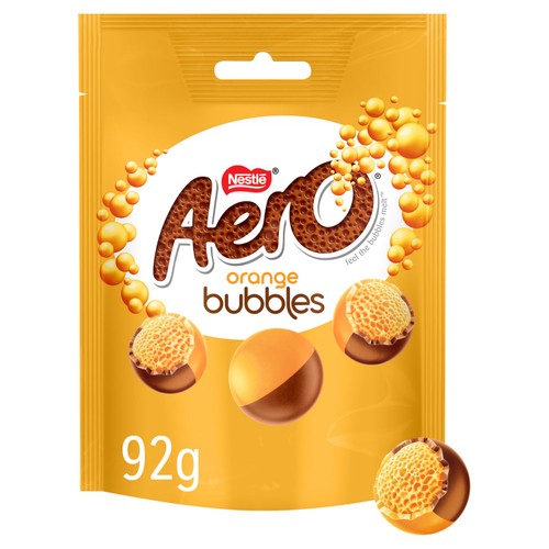 Aero Bubbles Orange Flavoured Chocolate 92g