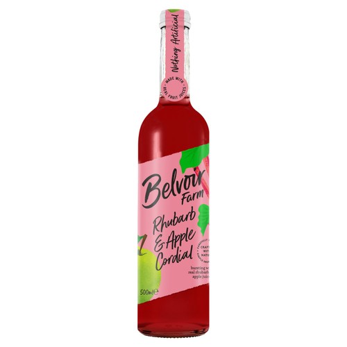 Belvoir Farm Rhubarb & Apple Cordial
