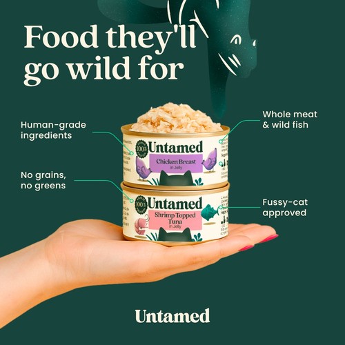 Untamed Fish Selection Box In Jelly Cat Food 6 x 75g thumbnail 6