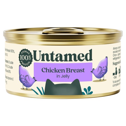 Untamed Chicken Breast In Jelly Food 75G