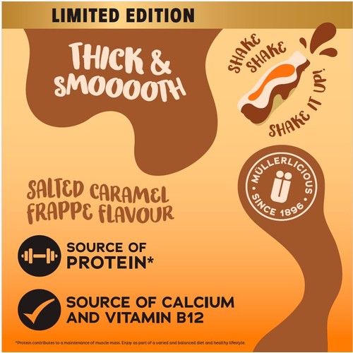 Frijj Limited Edition Salted Caramel Frappe 330ml thumbnail 2