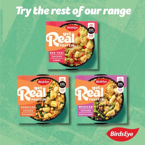 Birds Eye Get Real Protein Indian Style Chicken Coconut Curry  thumbnail 4