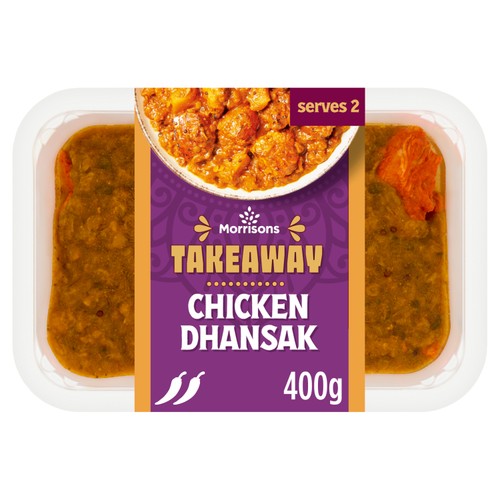 Morrisons Limited Edition Chicken Dhansak With Pineapple 400g thumbnail 2
