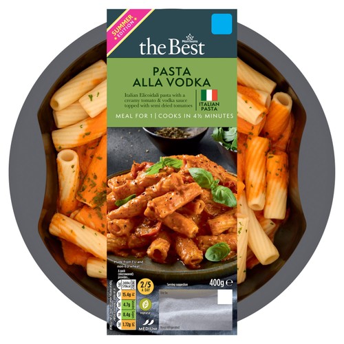 Morrisons The Best Pasta Alla Vodka 400G