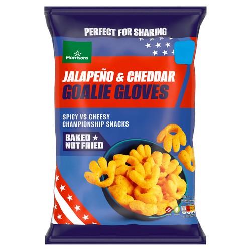 Morrisons Cheesy Jalapeno Goalie Gloves 140g