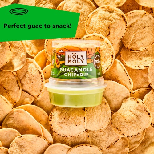 Holy Moly Guacamole & Chips 77g thumbnail 2