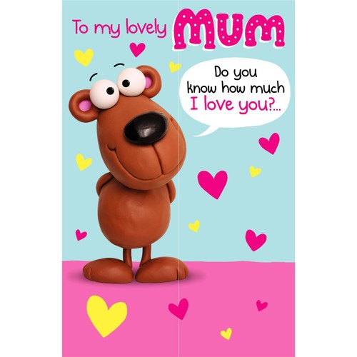 To My Lovely Mum Character Humour Mother's Day Card