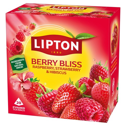 Lipton Fruit & Herbal Berry Bliss 20 Tea Bags thumbnail 3