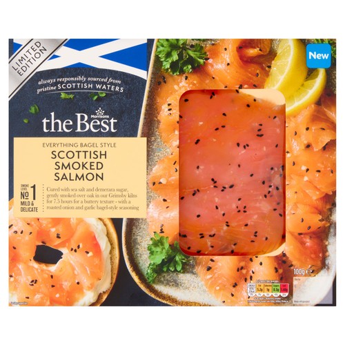 Morrisons The Best Limited Edition Bagel Scottish Smoked Salmon 100g