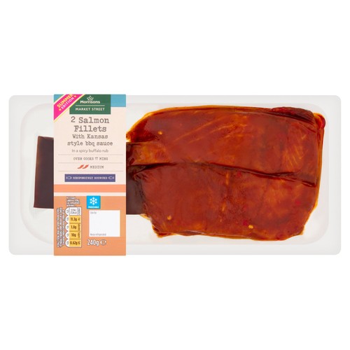 Morrisons Market Street Spicy Bbq Salmon 240g