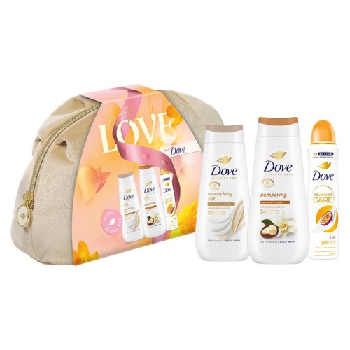 Dove With Love Pampering Beauty Bag Gift Set