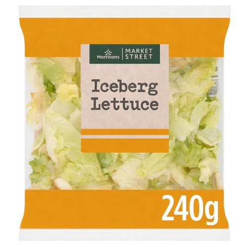 Morrisons Chopped Iceberg Salad 240g