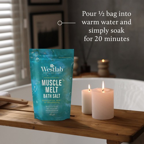 Westlab Aromatherapy Muscle Melt Bath Salt  thumbnail 2