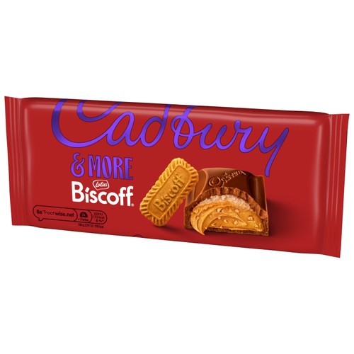 Cadbury Dairy Milk & More Biscoff 195g thumbnail 2