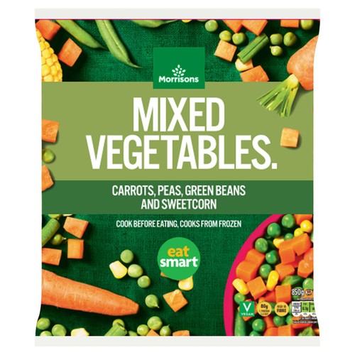 Morrisons Mixed Vegetables 850g