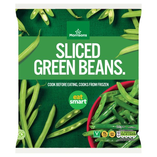 Morrisons Sliced Green Beans 550g