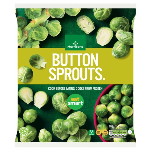 Morrisons Button Sprouts 800g