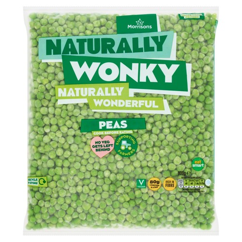 Morrisons Wonky Peas 800g