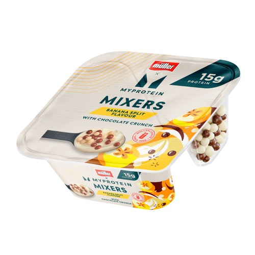 My Protein Mixer Banana Split & Milk Chocolate 140g thumbnail 2