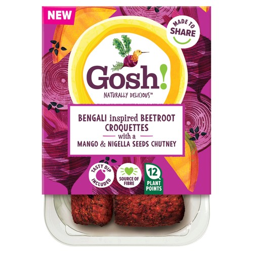 Gosh! Bengali Inspired Beetroot Croquettes 200G