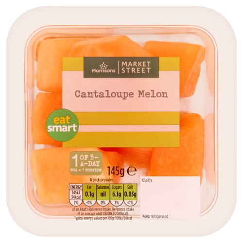 Morrisons Cantaloupe Melon Chunks 145G
