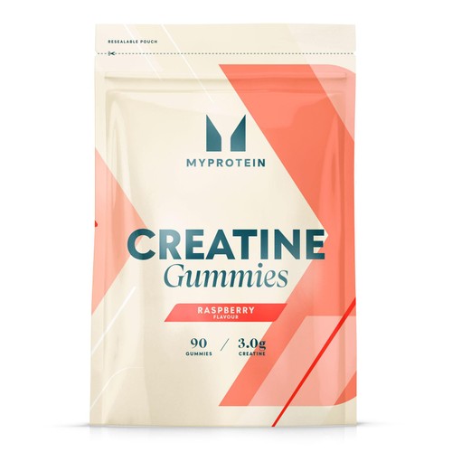 Myprotein Creatine Raspberry Flavour Gummies 90Pack