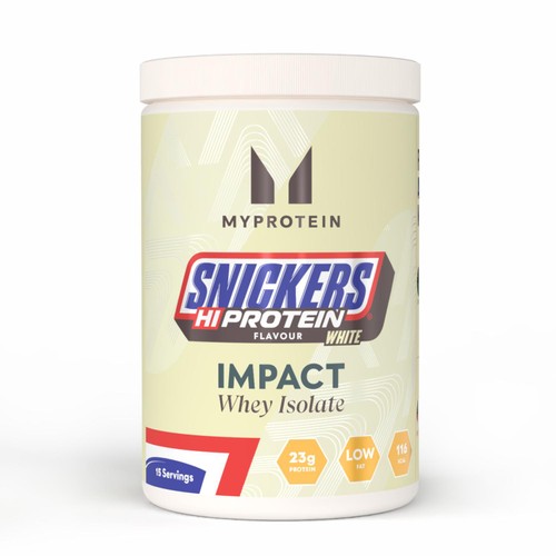 Myprotein Impact Whey Isolate, Snickers White, 15 servings 500g