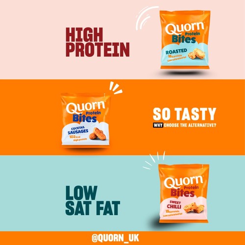 Quorn Protein Sweet Chilli Bites 70G thumbnail 4