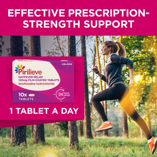 Pirilieve Hayfever Relief Tablets 10 Pack thumbnail 5