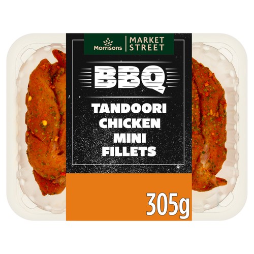 Morrisons British Tandoori Chicken Mini Fillets 305g