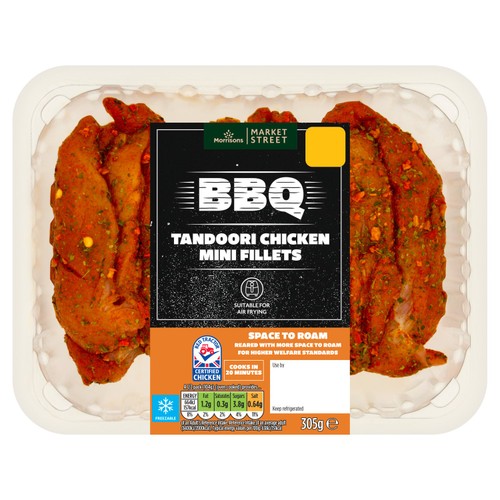 Morrisons British Tandoori Chicken Mini Fillets 305g thumbnail 2