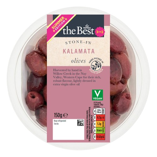 Morrisons The Best South African Kalamata Olives Limited Edition 150g