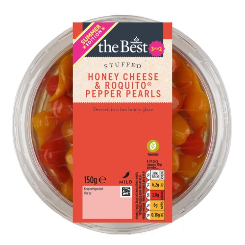 Morrisons The Best Spiced Honey Cheese Pearl and Roquito Pepper Drops 150g