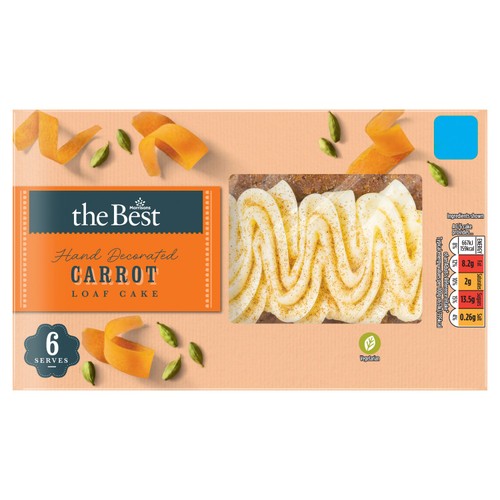Morrisons The Best Carrot Loaf Cake 242g