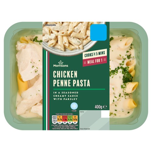 Morrisons Chicken Penne Pasta in Creamy Sauce 400g