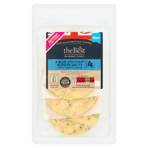 Morrisons The Best Blue Stilton Burger Melts