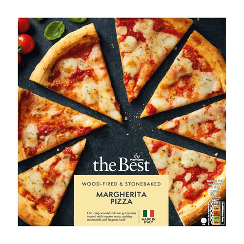 Morrisons The Best Margherita Woodfired Pizza 378g