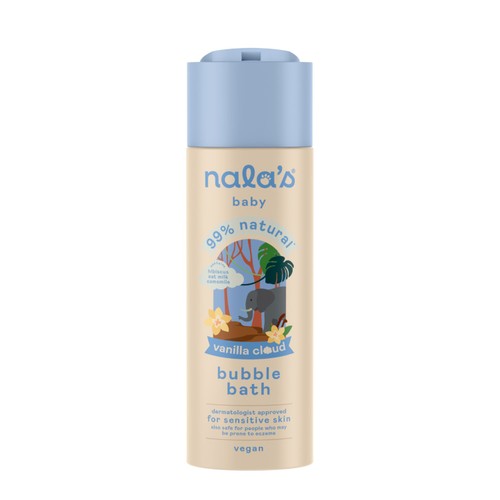 Nala's Baby Bubble Bath Vanilla Cloud 200ml thumbnail 2
