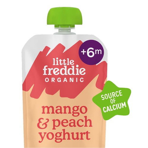 Little Freddie Mango & Peach Greek Style Yoghurt