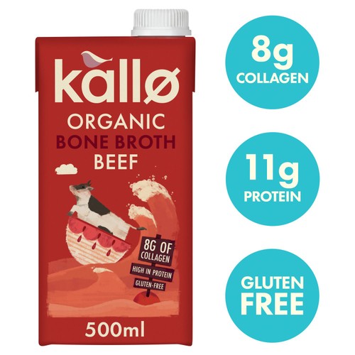 Kallo Organic Beef Broth 500ml