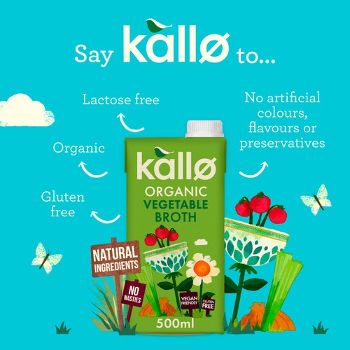 Kallo Organic Vegetable Broth 500ml thumbnail 2