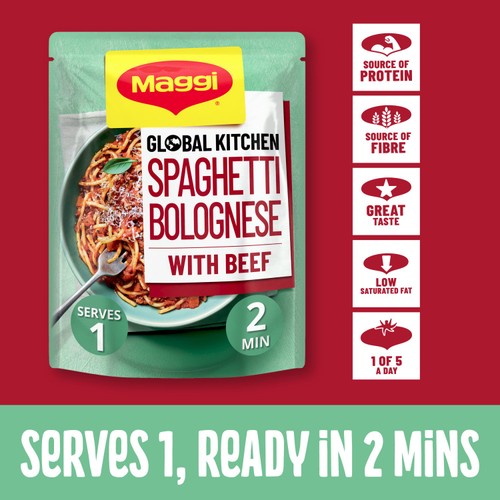 Maggi Spaghetti Bolognese Ready Meal thumbnail 3