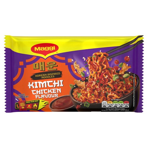 Maggi Korean Spicy Kimchi Chicken Noodles