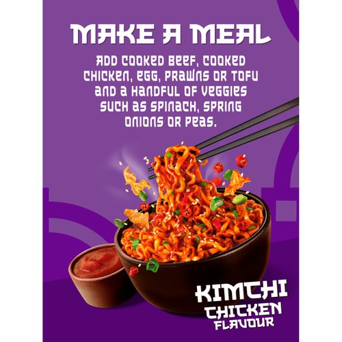 Maggi Korean Spicy Kimchi Chicken Noodles thumbnail 5